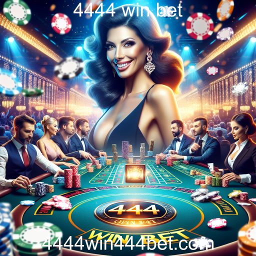 A Emoção dos Jogos de Cassino na 4444 Win Bet