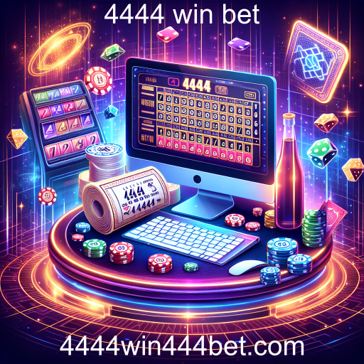 Loterias Online: O Encanto do Jogo no 4444 Win Bet